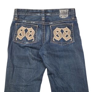 Vintage Express Jeans Blake Loose Fit Boot Cut Men’s Actual Size 38X33 Y2K